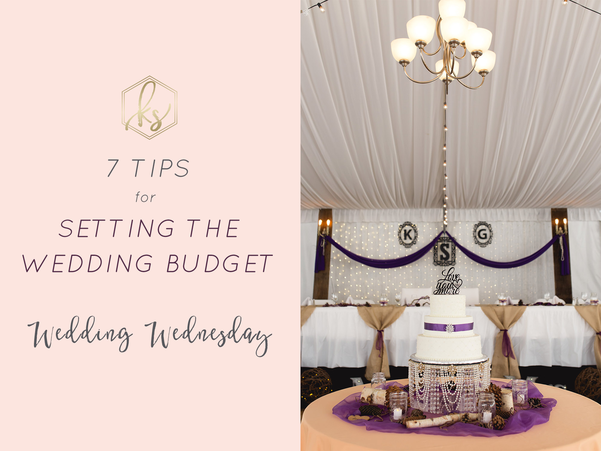 7 Tips for Setting a Wedding Budget by Karen Shoufler Photography