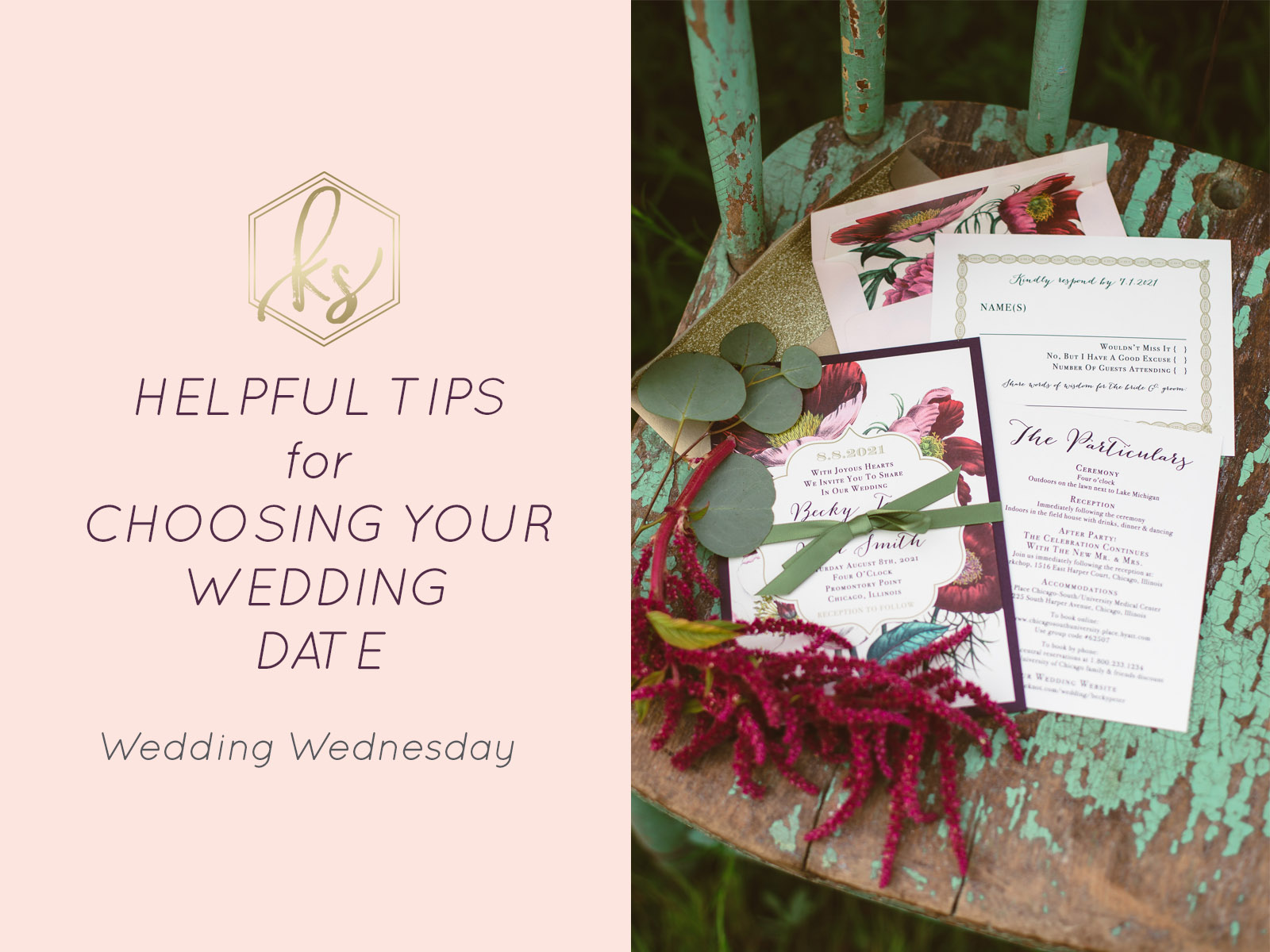 Helpful Tips for Choosing Your Wedding Date