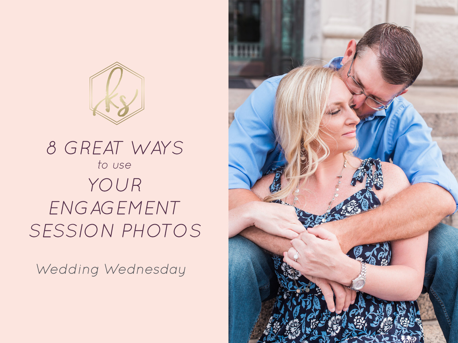 How to Use Your Engagement Photos