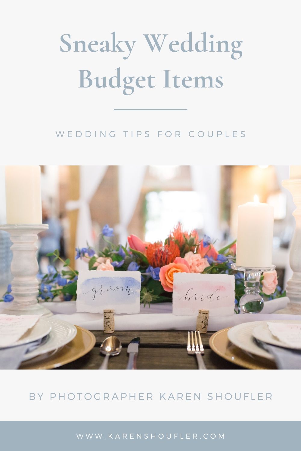 Sneaky Wedding Items to Add to Budget