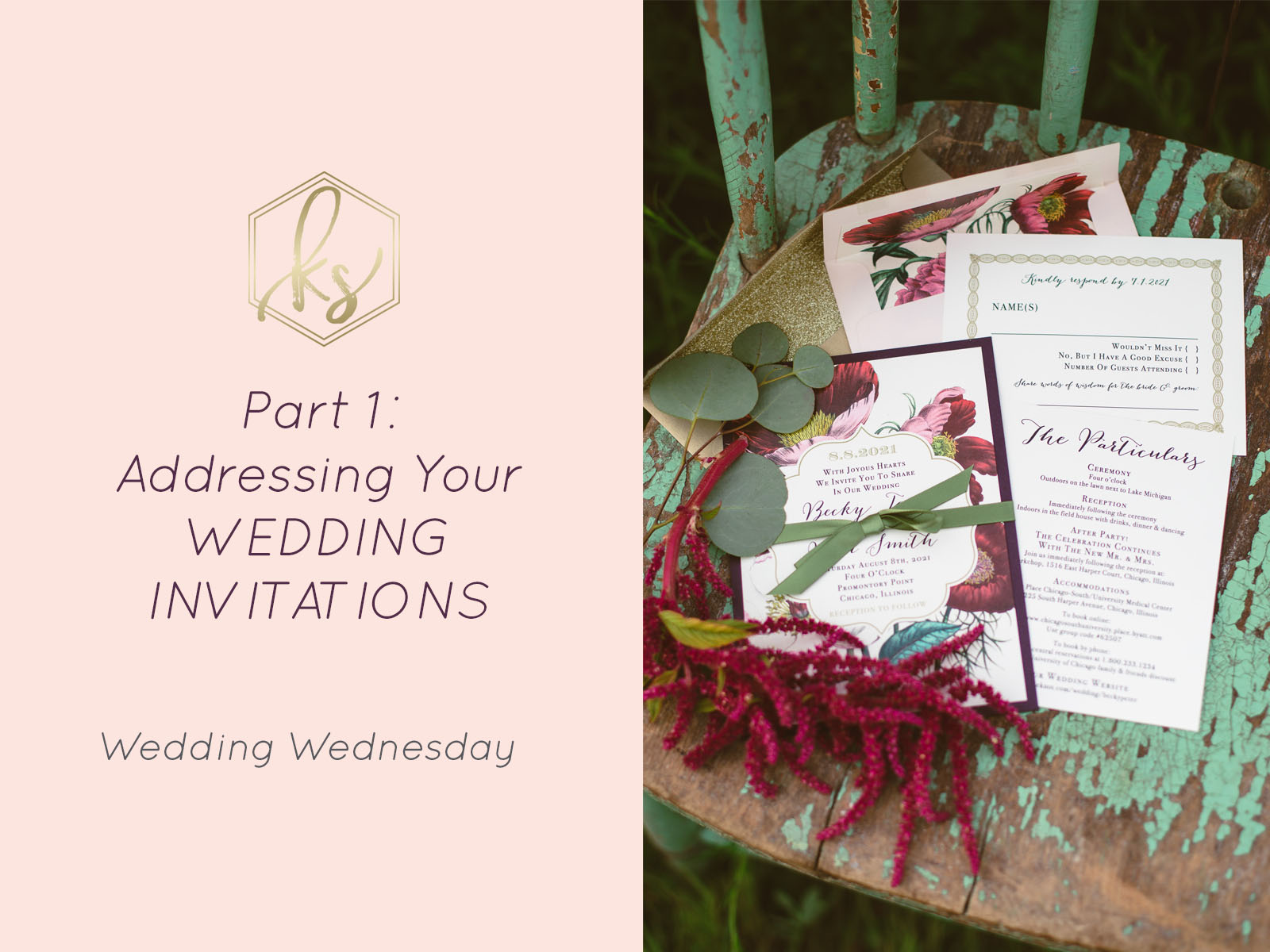 Tips for Addressing Your Wedding Invitations