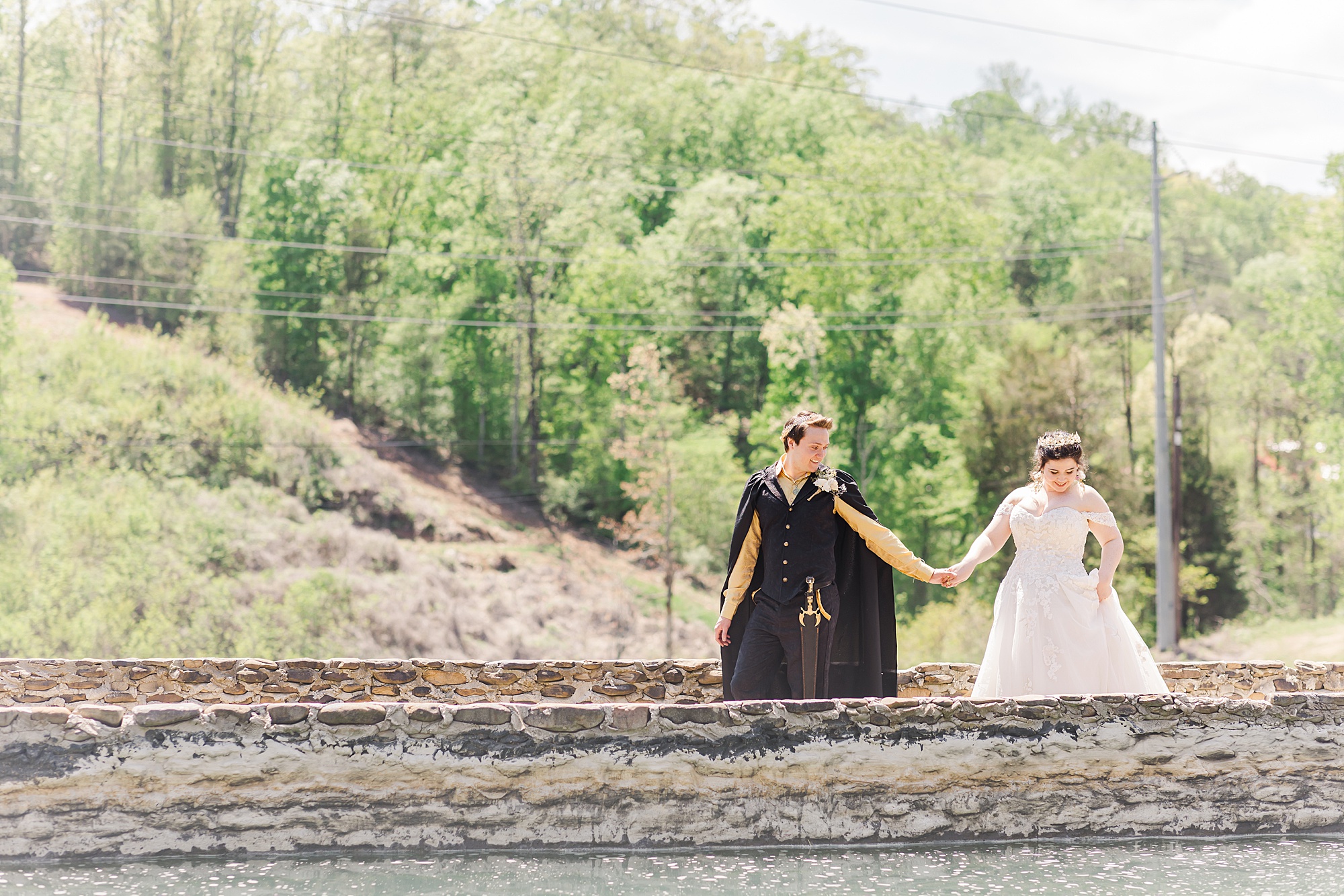 Ancient Lore Village Wedding High Fantasy Wedding in Knoxville Tennessee