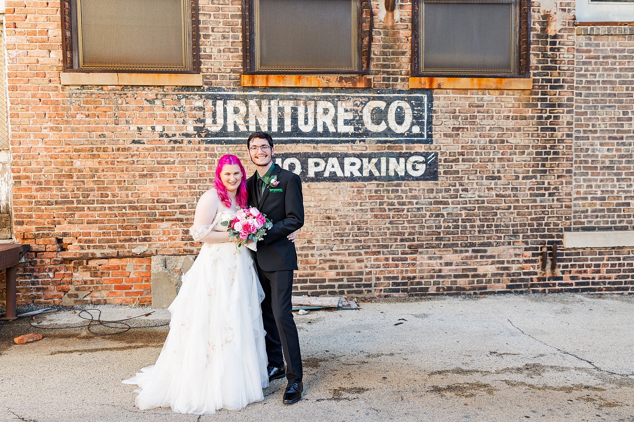 A romantic wedding day at The Majestic in Kankakee, Illinois with Chicagoland wedding photographer Karen Shoufler Photography.